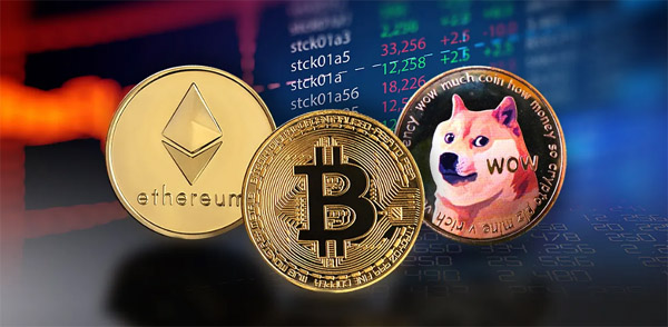 Analysis of the Bitcoin, Ethereum, Dogecoin Chart